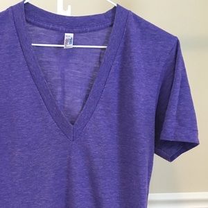 American Apparel V-Neck Tee